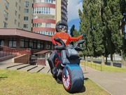 Наружная реклама человек надувной 3D копии товаров,  персонажей 3.4 м